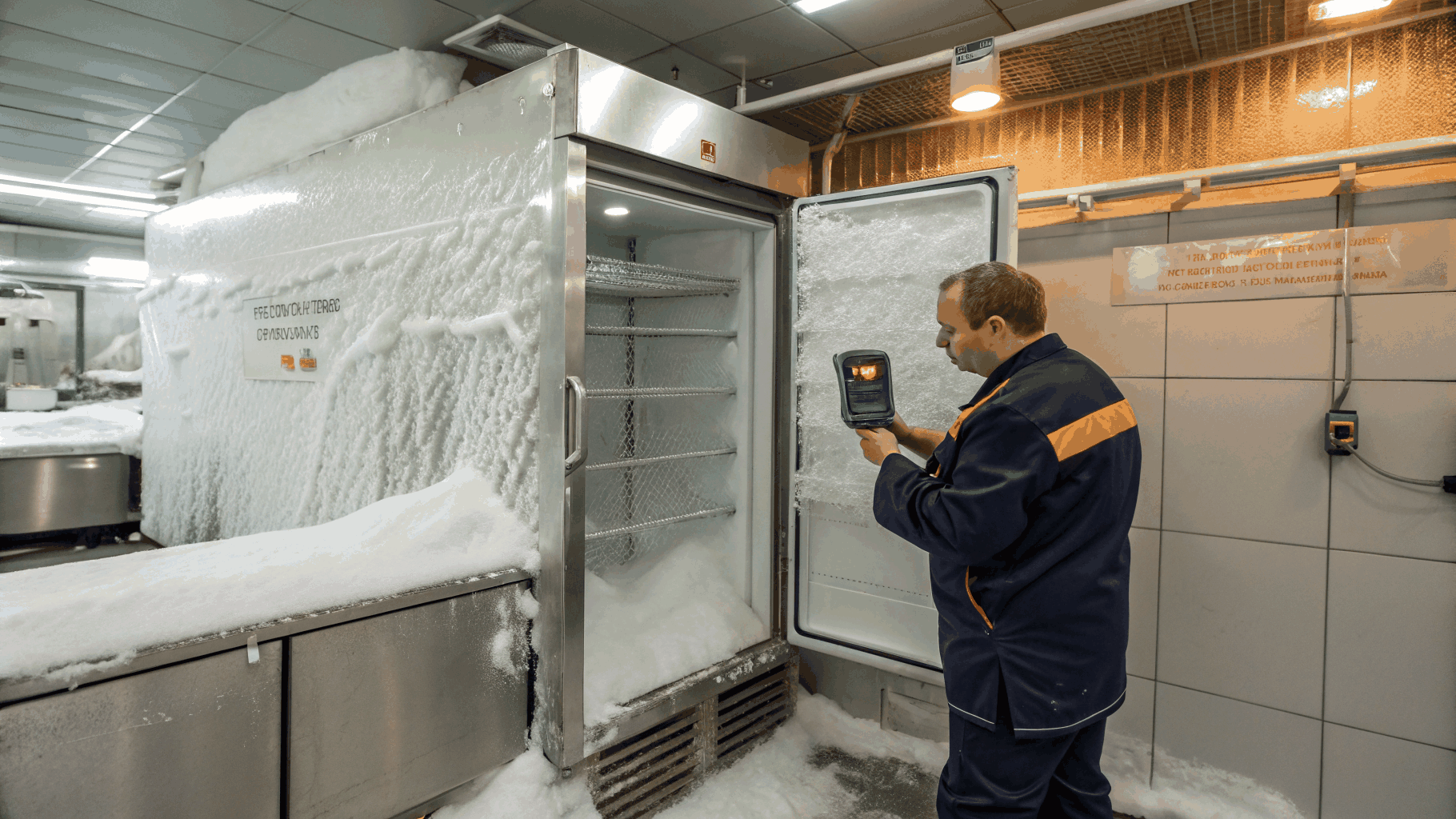 Commercial refrigeration and kitchen equipment ready for service